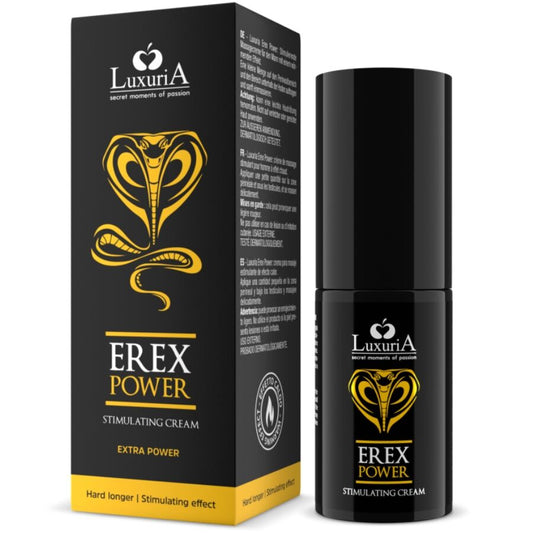 INTIMATELINE LUXURIA EREX POWER HARD LONGER PENIS CREAM 30 ML