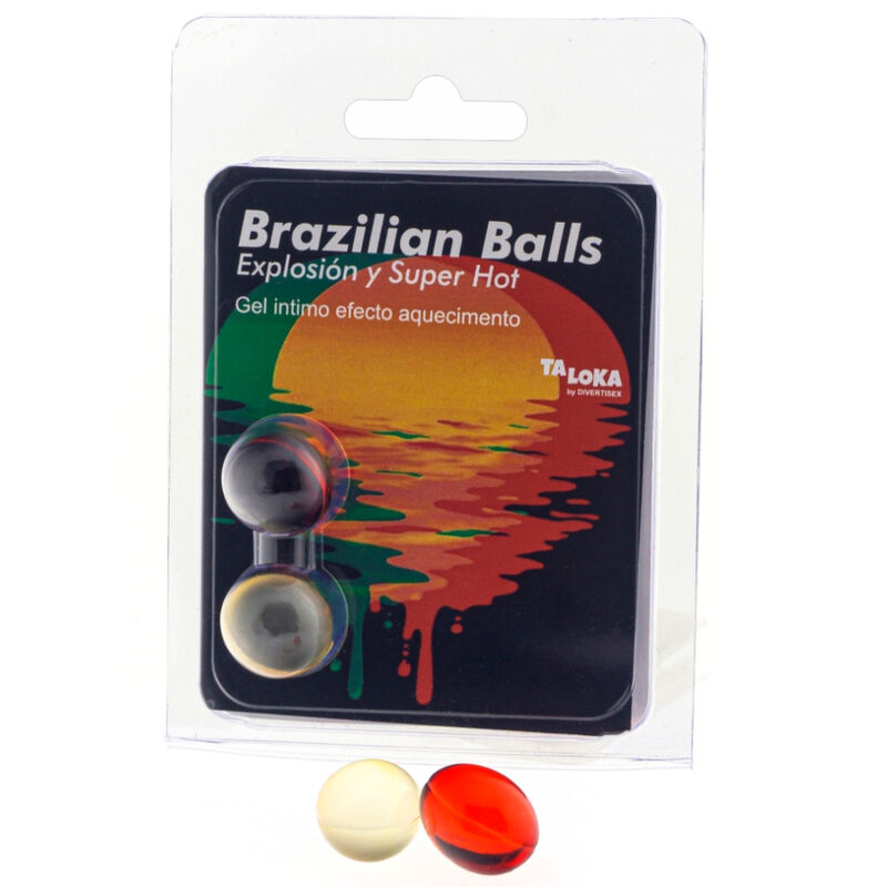 TALOKA 2 BRAZILIAN BALLS SUPER HOT EFFECT EXCITING GEL