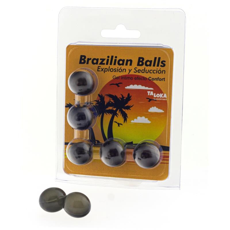 TALOKA 5 BRAZILIAN BALLS COMFORT EFFECT EXCITING GEL