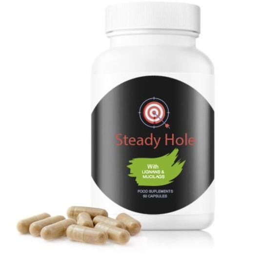 500 COSMETICS U STEADY HOLE CAPSULES FOR INTESTINAL TRANSIT HEALTH 60 CAPSULES