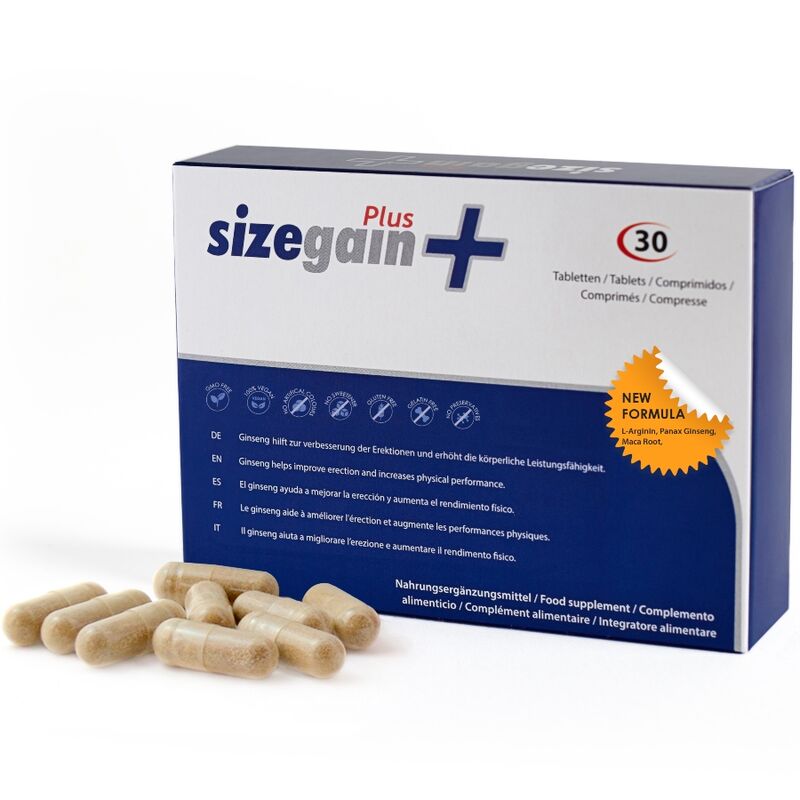 500 COSMETICS SIZEGAIN PLUS PILLS TO ENLARGE THE PENIS