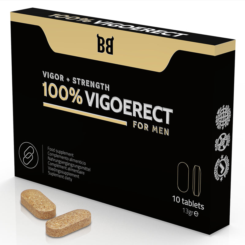 BLACK BULL 100 VIGOERECT VIGOR STRENGTH FOR MEN 10 TABLETS