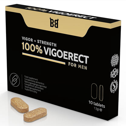 BLACK BULL 100 VIGOERECT VIGOR STRENGTH FOR MEN 10 TABLETS