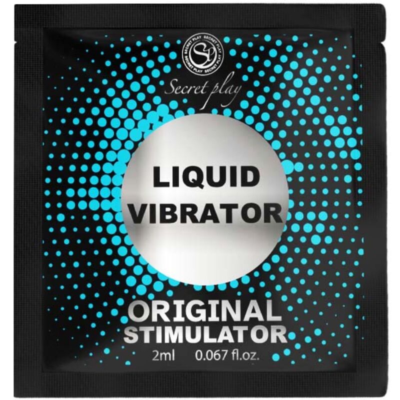 SECRETPLAY LIQUID VIBRATOR UNISEX STIMULATOR 2 ML