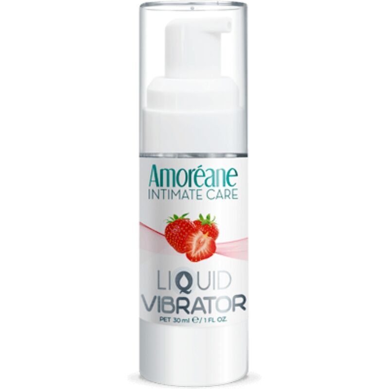 AMOREANE VIBRATING LIQUID STRAWBERRY 30 ML