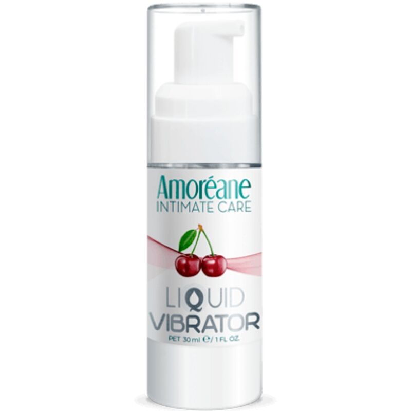 AMOREANE VIBRATING LIQUID CHERRY 30 ML