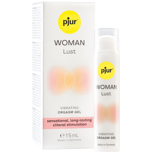 PJUR WOMAN LUST VIBRATING GEL FOR ORGASM 15 ML