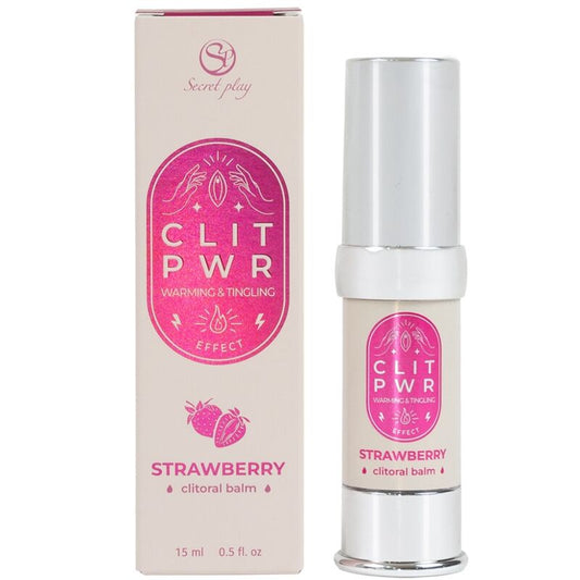 SECRET PLAY CLIT PWR STRAWBERRY CLITORIS BALM