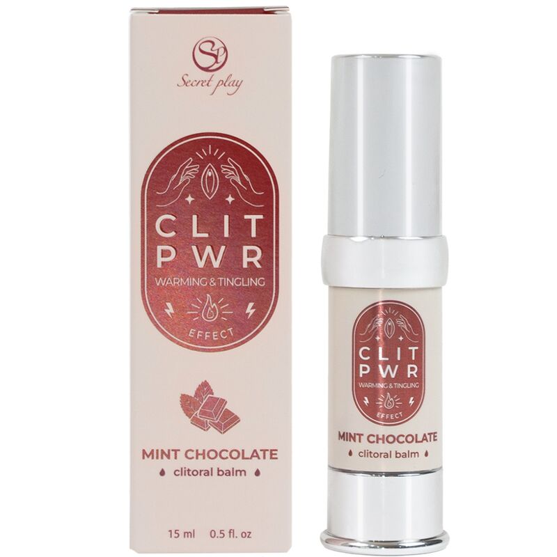 SECRET PLAY CLIT PWR CLITORIS BALM MINT CHOCOLATE