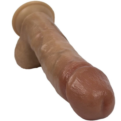 SILEXD MODEL 2REAL SKIN SUPER REALISTIC PENIS THERMO REACTIVE 21 CM PREMIUM SILEXPAN BROWN