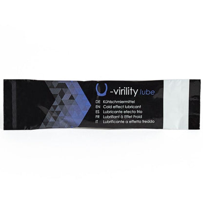 500 COSMETICS U VIRILITY LUBE COLD EFFECT LUBRICANT 10 X 5 ML