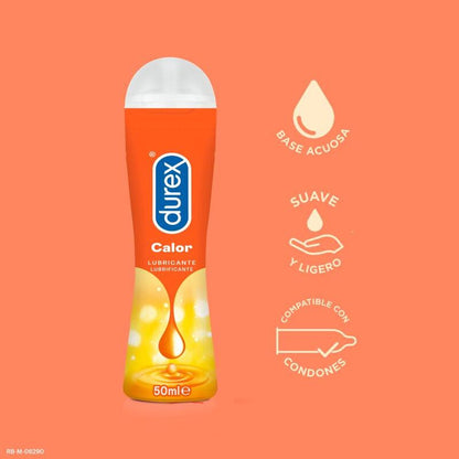 DUREX DUREX PLAY HEAT EFFECT LUBRICANT 50 ML