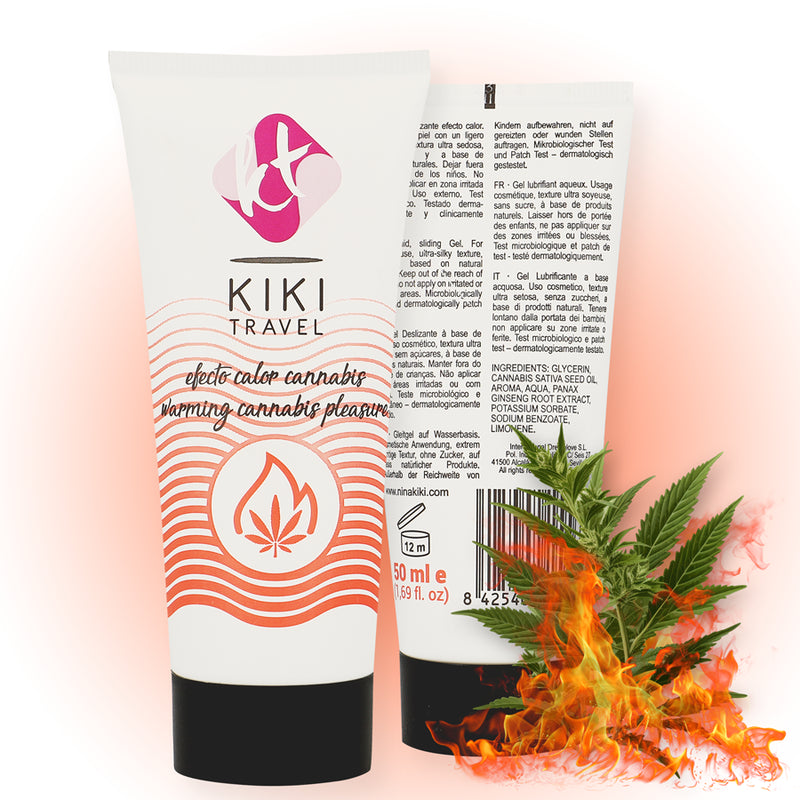 KIKi TRAVEL CANNABIS HOT EFFECT LUBRICANT 50 ML