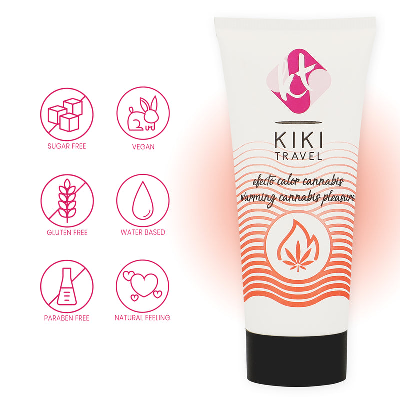 KIKi TRAVEL CANNABIS HOT EFFECT LUBRICANT 50 ML