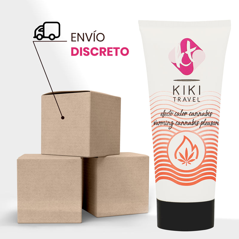 KIKi TRAVEL CANNABIS HOT EFFECT LUBRICANT 50 ML