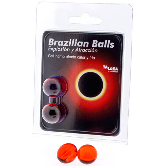 TALOKA 2 BRAZILIAN BALLS HOT COLD EFFECT EXCITING GEL