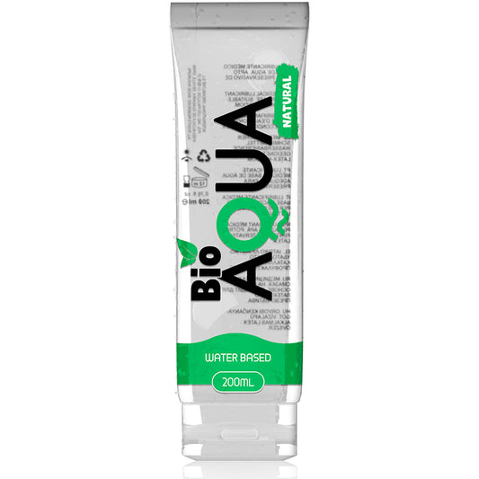 BIOAQUA LUBRICANT NATURAL INGREDIENTS WATER BASED 200 ML