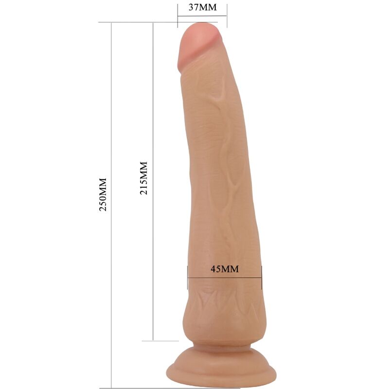 PRETTY LOVE TIEMEYER REALISTIC DILDO 25 CM FLESH