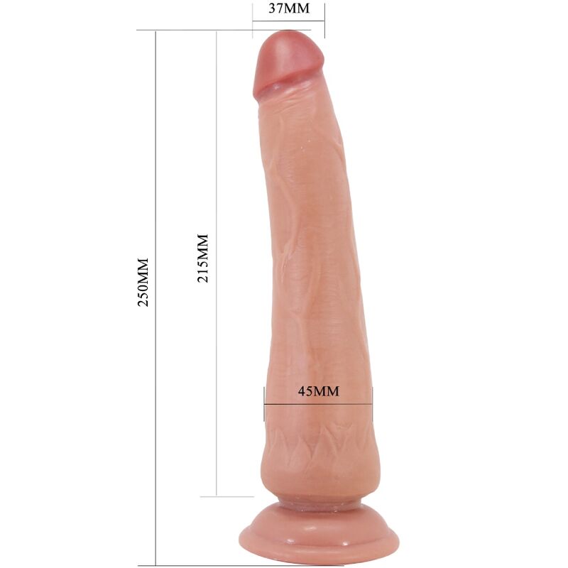 PRETTY LOVE TIEMEYER REALISTIC DILDO 25 CM MODEL 2 FLESH