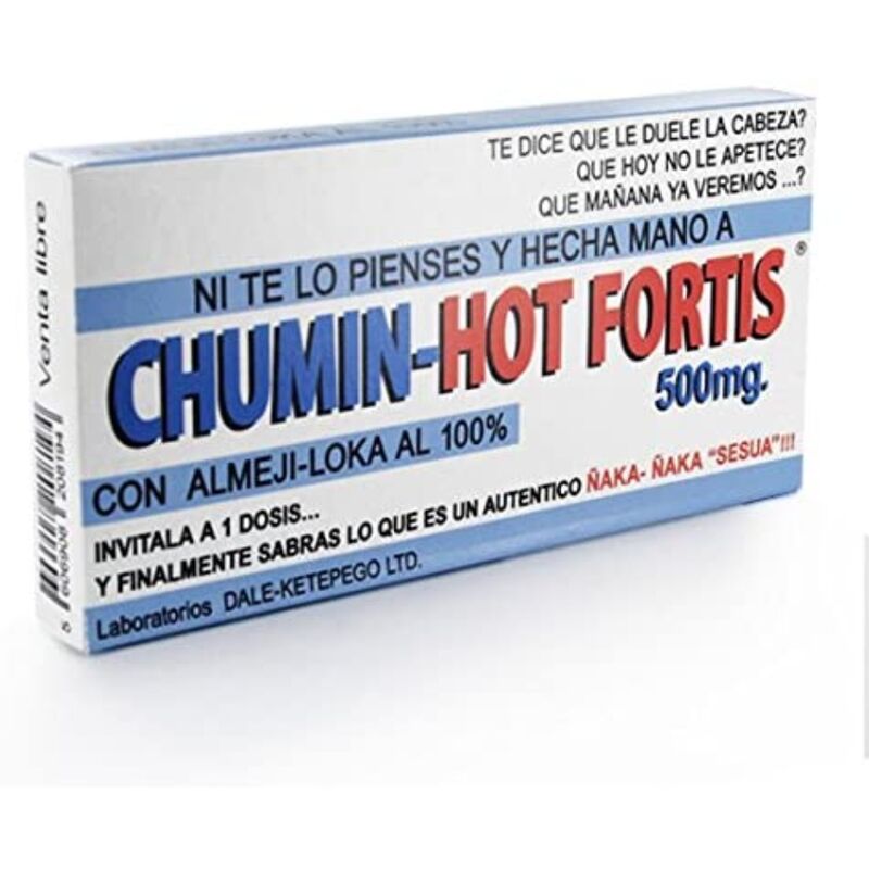 DIABLO GOLOSO CHUMIN HOT FORTIS CANDY BOX