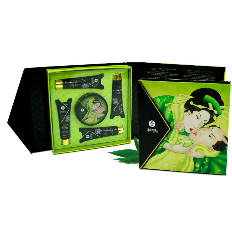 SHUNGA SECRET GEISHA ORGANIC GREEN TEA KIT