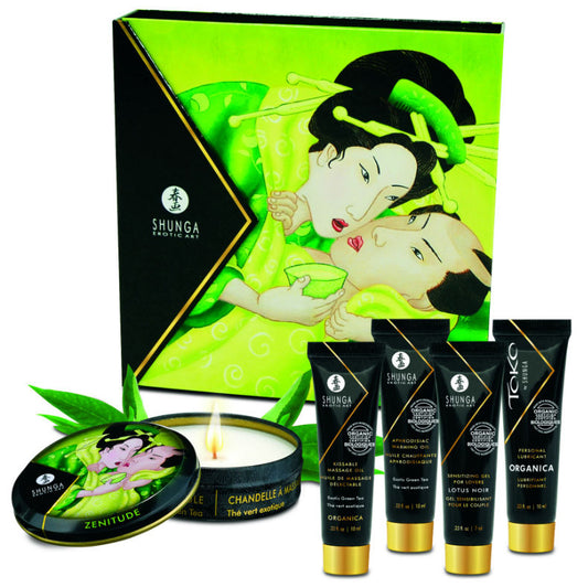 SHUNGA SECRET GEISHA ORGANIC GREEN TEA KIT