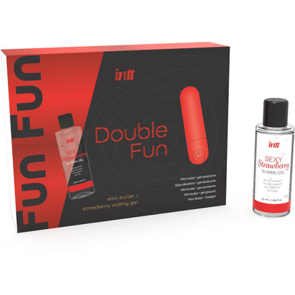 INTT RELEASES DOUBLE FUN KIT WITH VIBRATING BULLET AND STRAWBERRY MASSAGE GEL