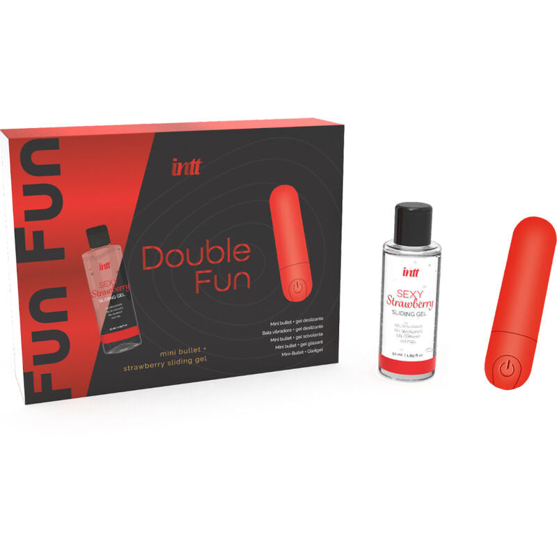 INTT RELEASES DOUBLE FUN KIT WITH VIBRATING BULLET AND STRAWBERRY MASSAGE GEL