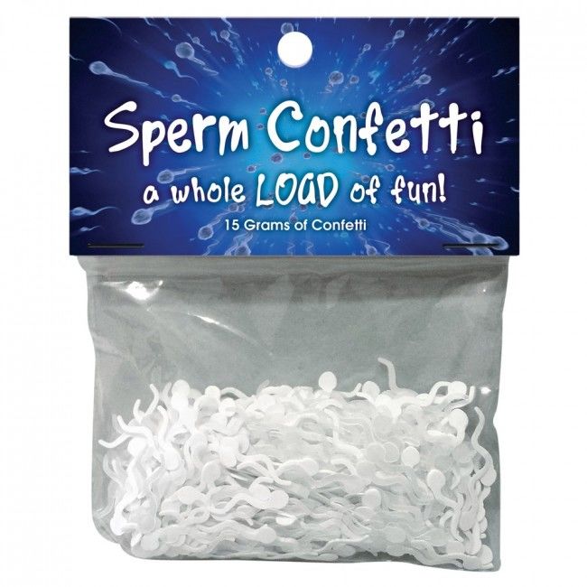 KHEPER GAMES SPERM SHAPED CONFETTI