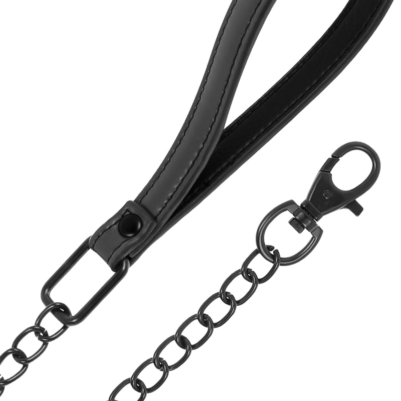 FETISH SUBMISSIVE NOPRENE LINING CHAIN NECKLACE