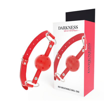 DARKNESS RED BREATHABLE GAG