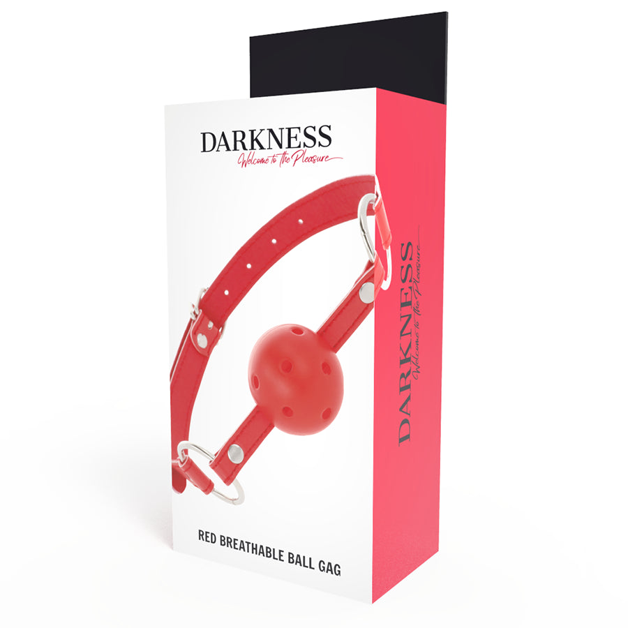 DARKNESS RED BREATHABLE GAG