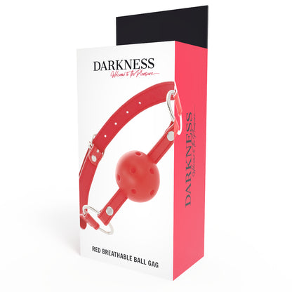 DARKNESS RED BREATHABLE GAG