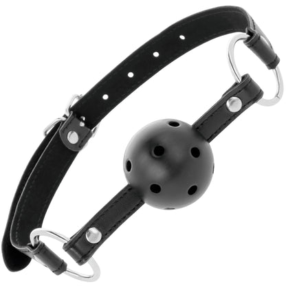 DARKNESS BLACK BREATHABLE GAG