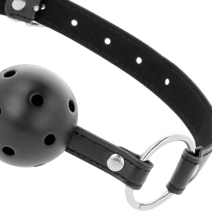 DARKNESS BLACK BREATHABLE GAG