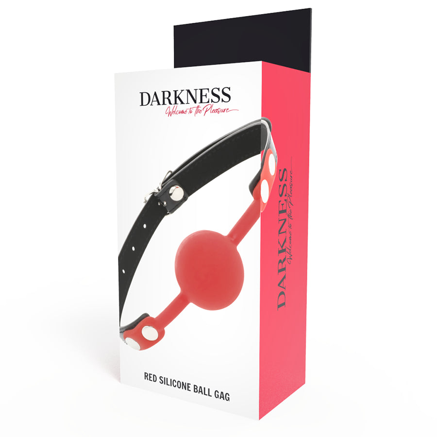 DARKNESS RED SILICONE GAG