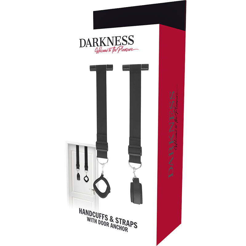 DARKNESS BONDAGE DOOR HANDCUFFS