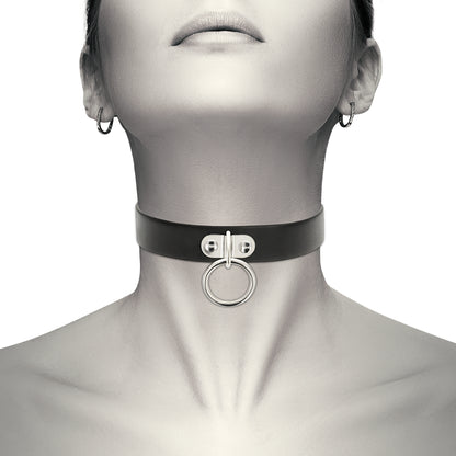 COQUETTE CHIC DESIRE VEGAN LEATHER NECKLACE WOMAN FETISH ACCESSORY