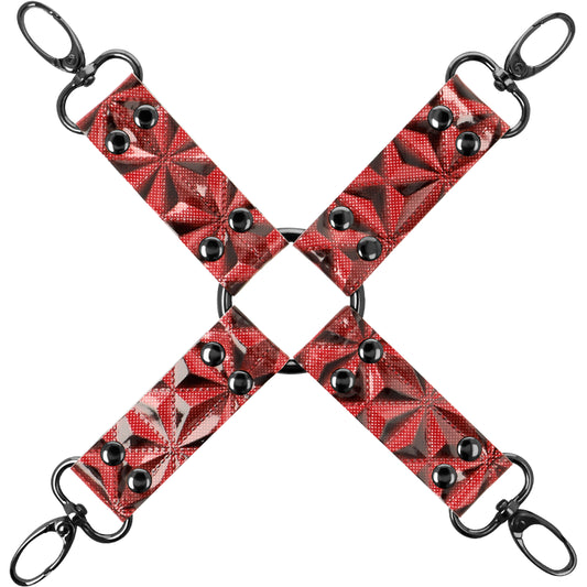 BEGME RED EDITION PREMIUM VEGAN LEATHER HOG TIE