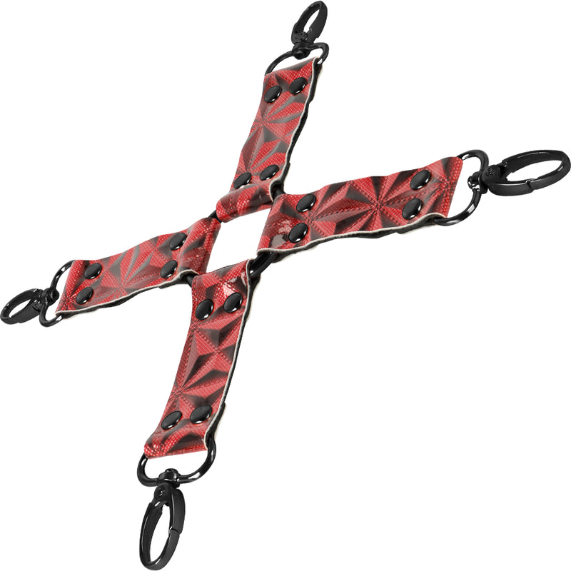 BEGME RED EDITION PREMIUM VEGAN LEATHER HOG TIE