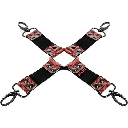 BEGME RED EDITION PREMIUM VEGAN LEATHER HOG TIE