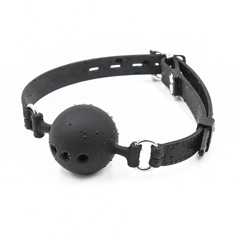 OHMAMA FETISH BREATHABLE SILICONE BALL GAG SIZE L