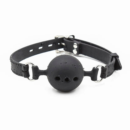 OHMAMA FETISH BREATHABLE SILICONE BALL GAG SIZE L