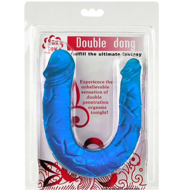 BAILE DOUBLE DONG DOUBLE DILDO BLUE