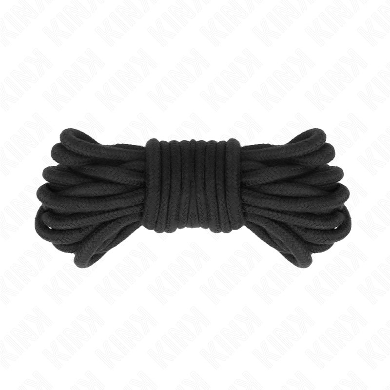 KINK COTTON ROPE 5 METER BLACK