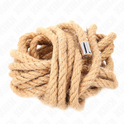 KINK HEMP ROPE WITH METAL HEAD 5 METER