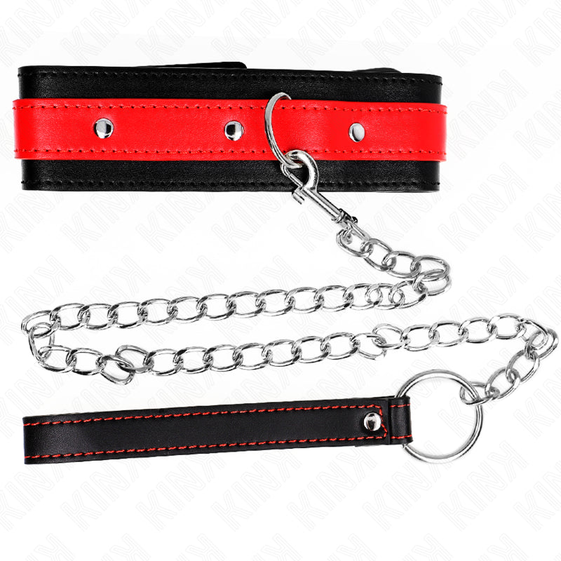 KINK NECKLACE WITH RED STRAP 65 CM AJUSTABLE 36 43 CM X 5 CM