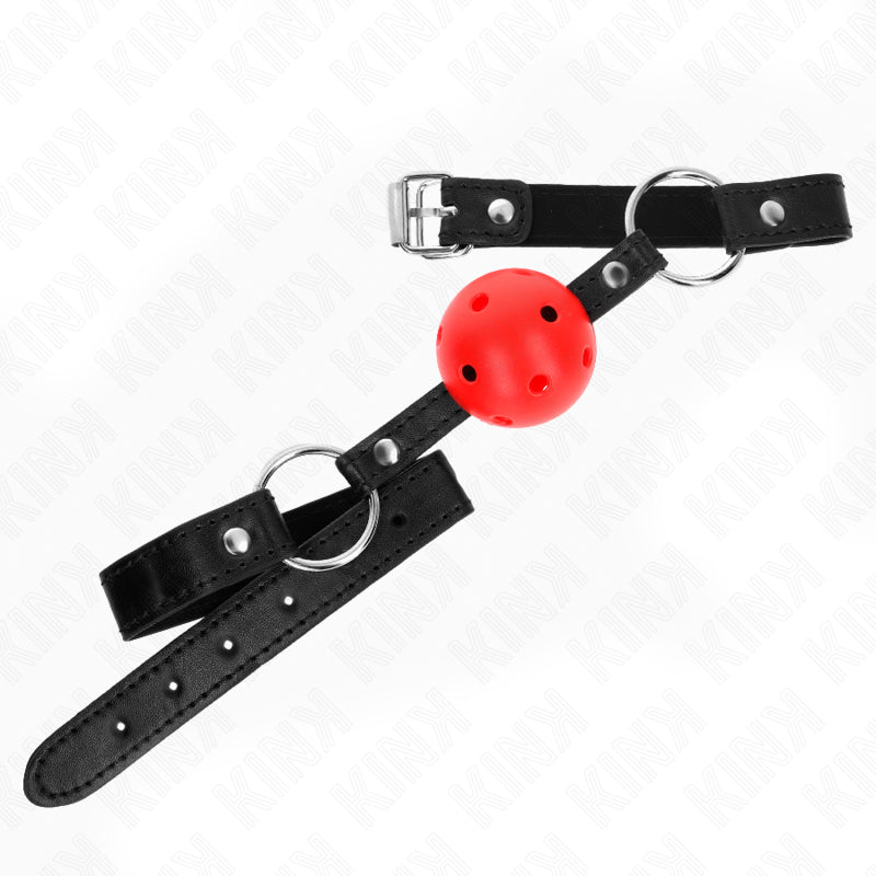 KINK HOLLOW HARD RED BALL 45 CM GAG MODEL 1 635 X 2 CM