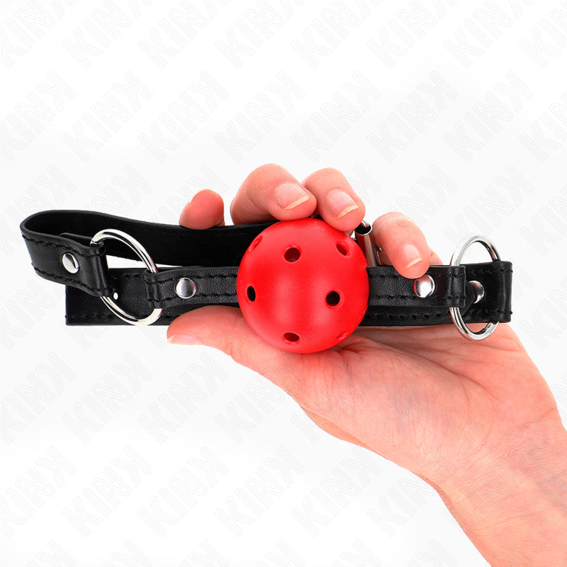 KINK HOLLOW HARD RED BALL 45 CM GAG MODEL 1 635 X 2 CM