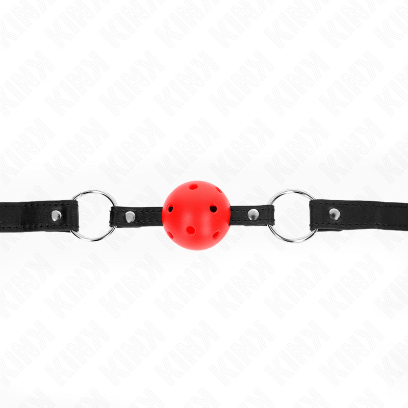 KINK HOLLOW HARD RED BALL 45 CM GAG MODEL 1 635 X 2 CM